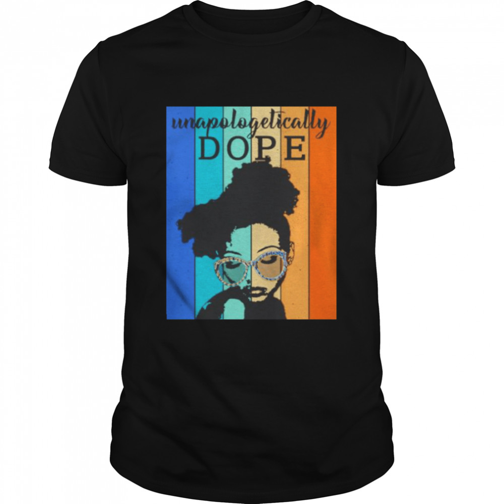 Unapologetically Dope vintage shirt Classic Men's T-shirt