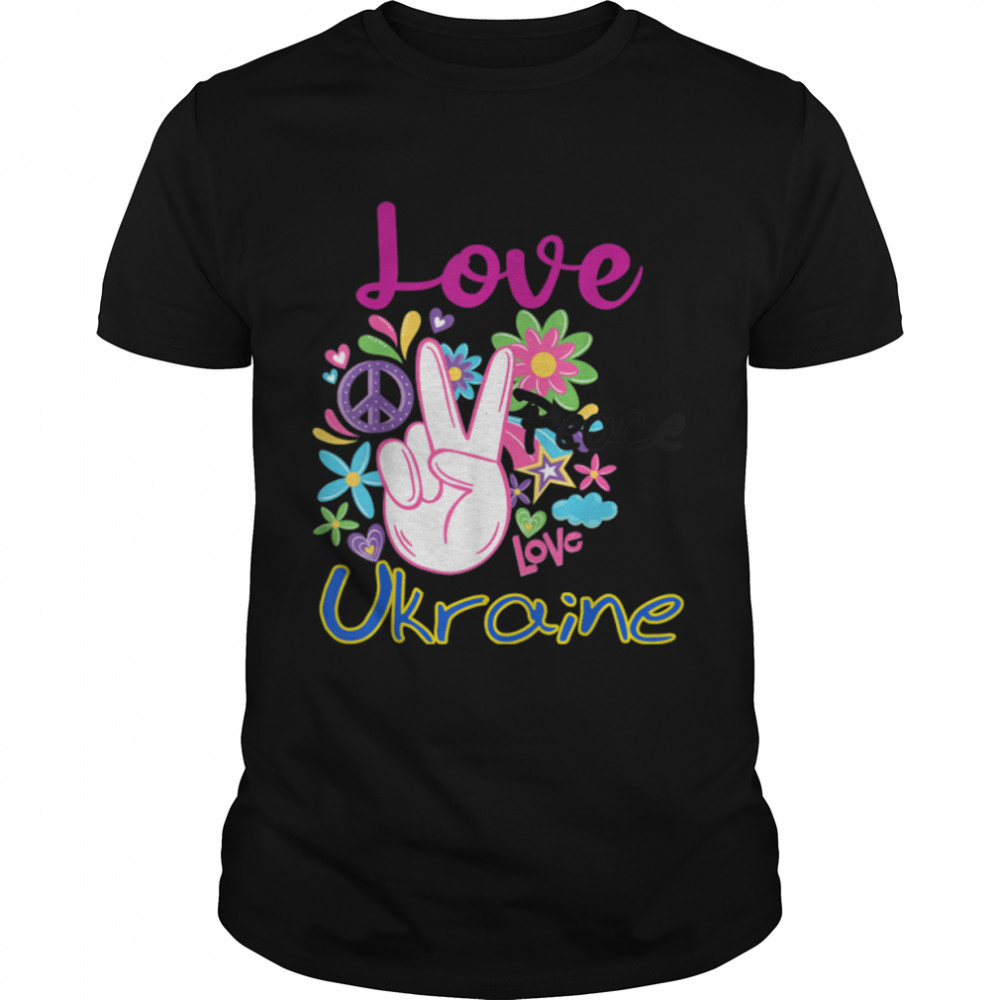 Ukraine Help - Love Peace Ukraine Freedom Slava Ukraini T- B09WZKXDJ1 Classic Men's T-shirt