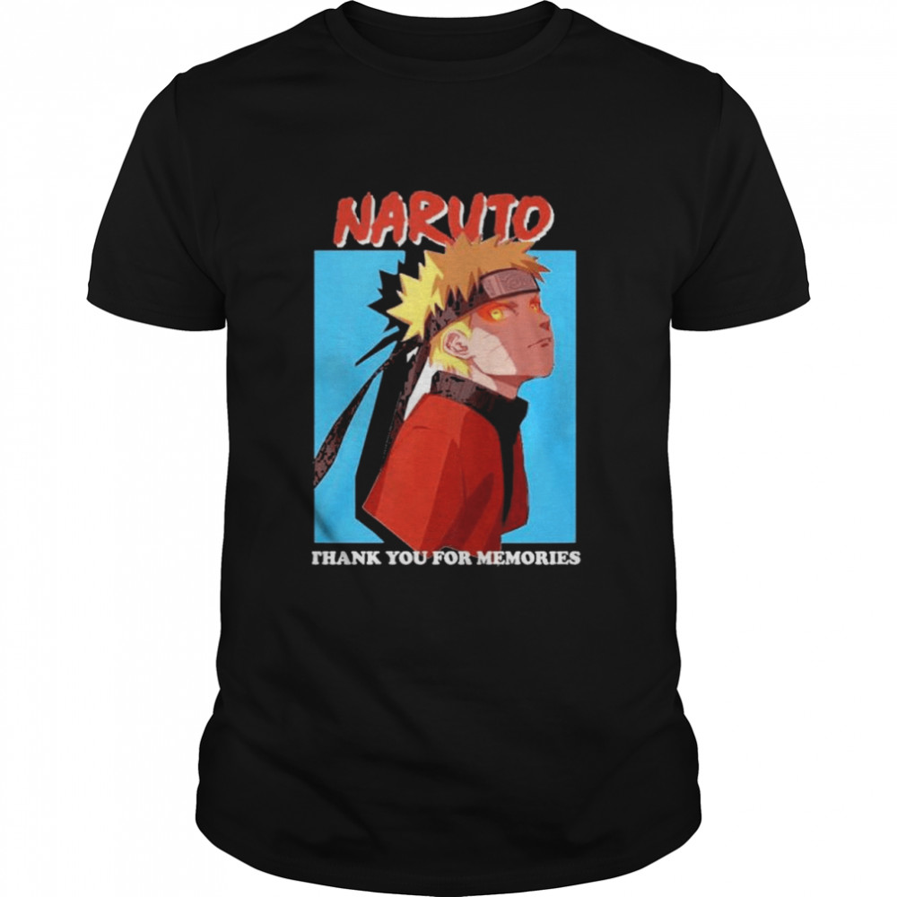 Naruto thank you for the memories shirt Classic Men's T-shirt