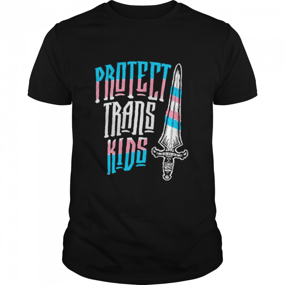 Protect trans kids shirt Classic Men's T-shirt