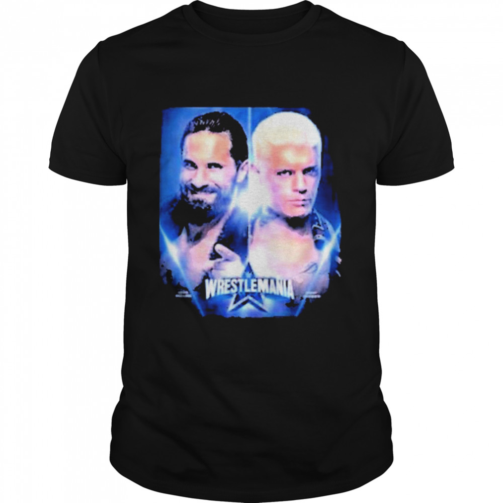Seth Rollins Vs Cody Rhodes Wrestlemania 38  Classic Men's T-shirt