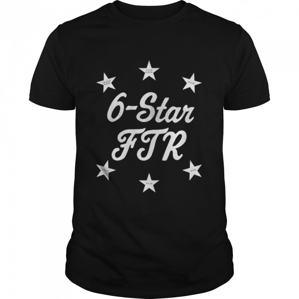 Wwe tag team champions 6 star ftr shirt Classic Men's T-shirt
