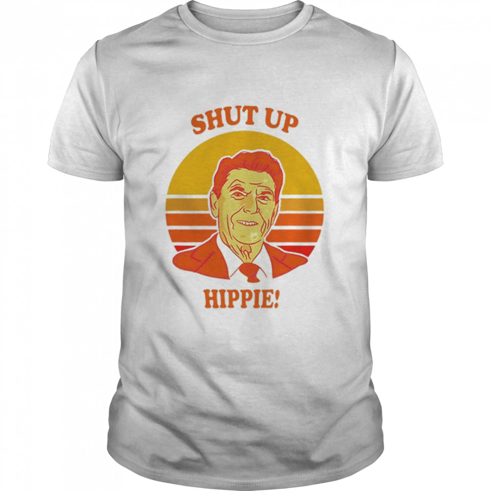 Shut Up Hippie Vintage Sunset T- Classic Men's T-shirt