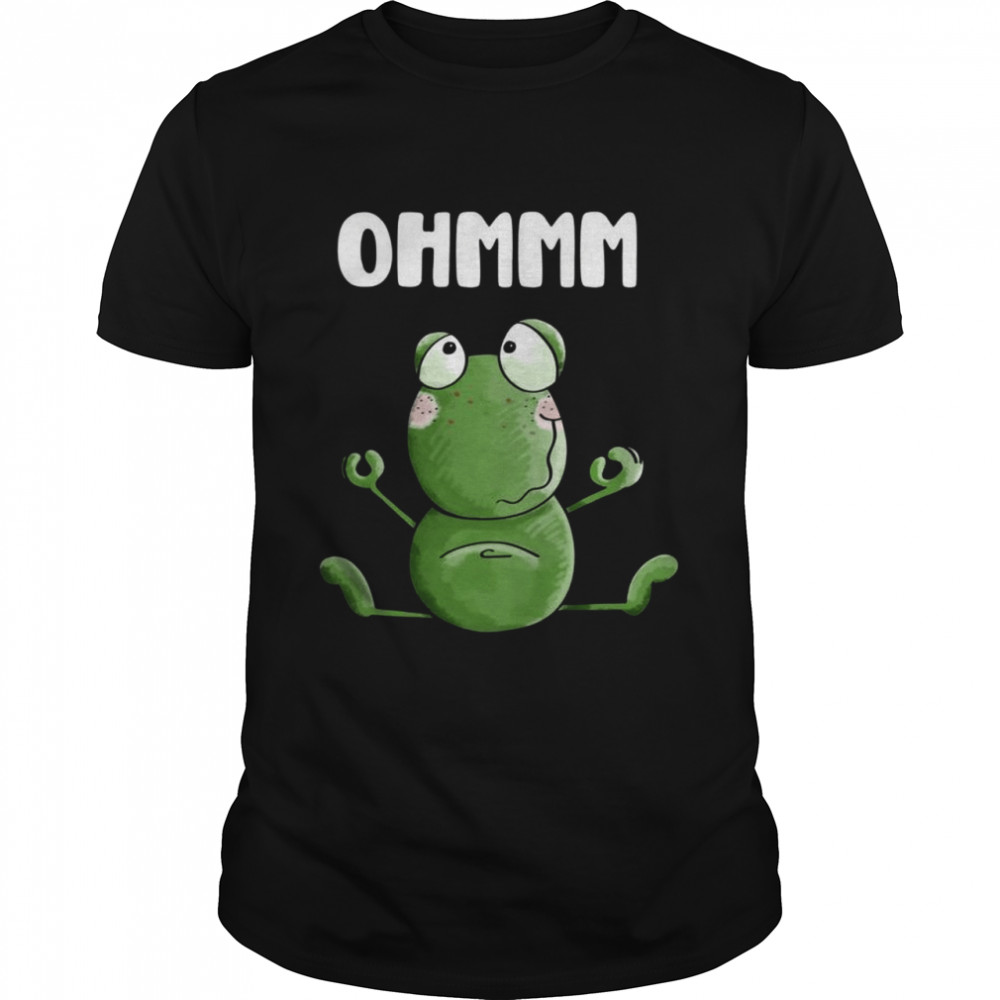 Yoga Frog Fun Shirt Frog Motif Children Shirt