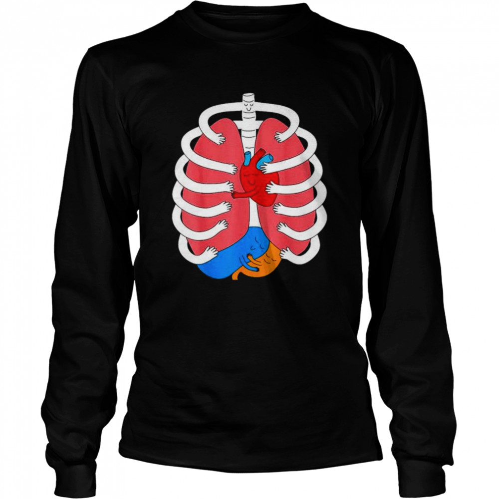 Hugging Anatomy shirt Long Sleeved T-shirt