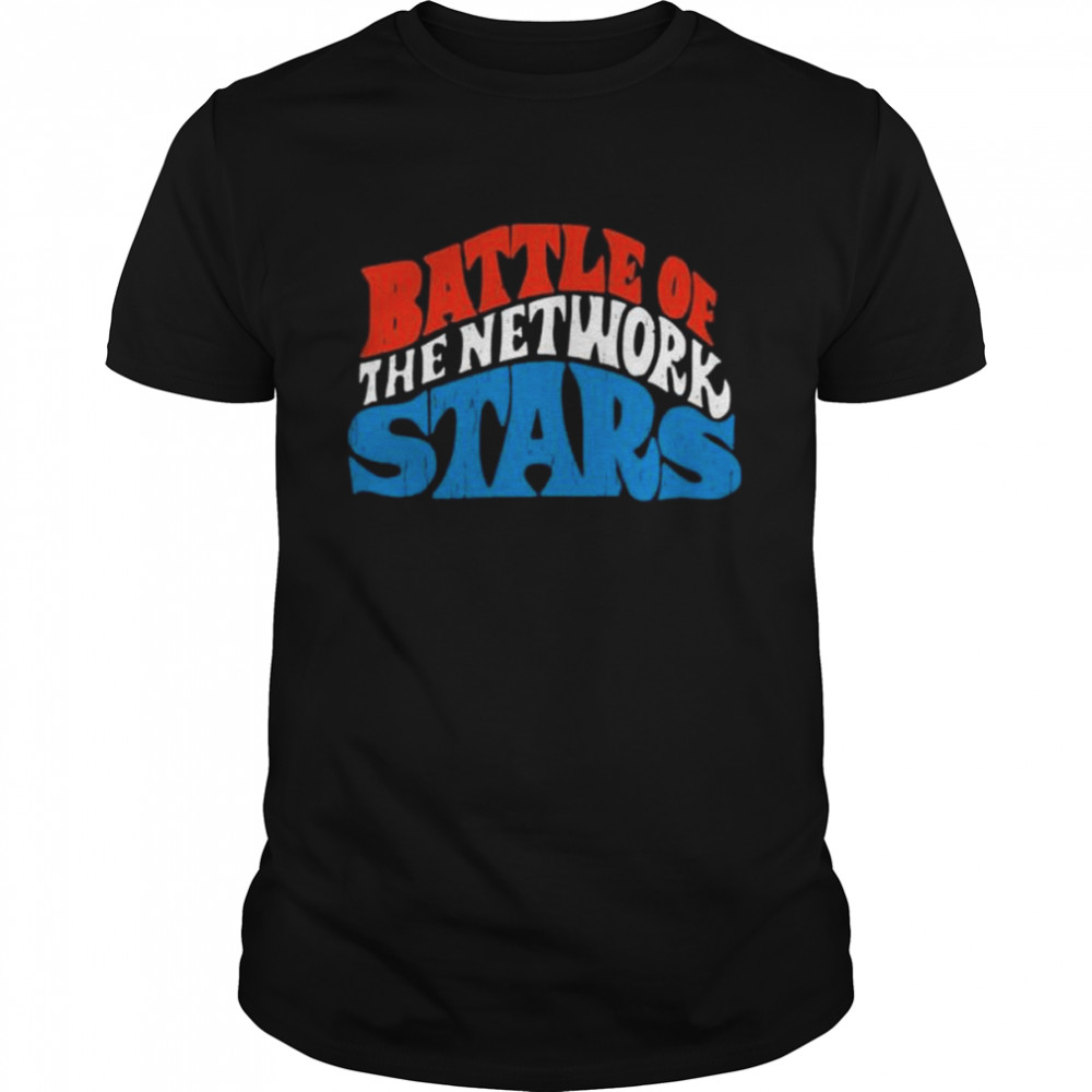 Super bowl battle of the network stars shirt