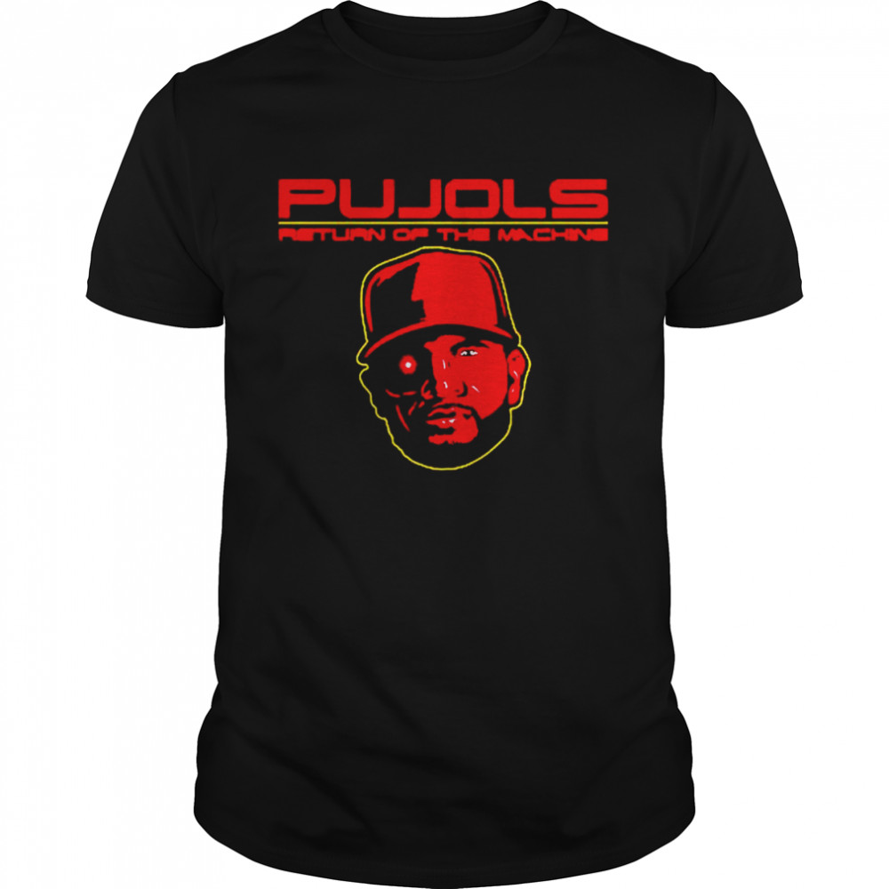 Albert Pujols Return Of The Machine St. Louis Cardinals T-shirt Classic Men's T-shirt
