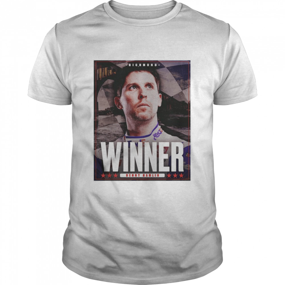 Richmond Winner Denny Hamlin poster shirt