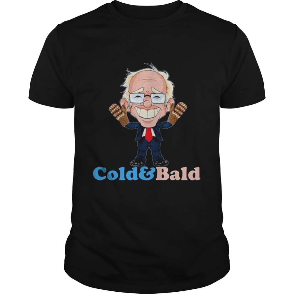 Bernie sanders mittens inauguration cold and bald comic 2021 shirt Classic Men's T-shirt