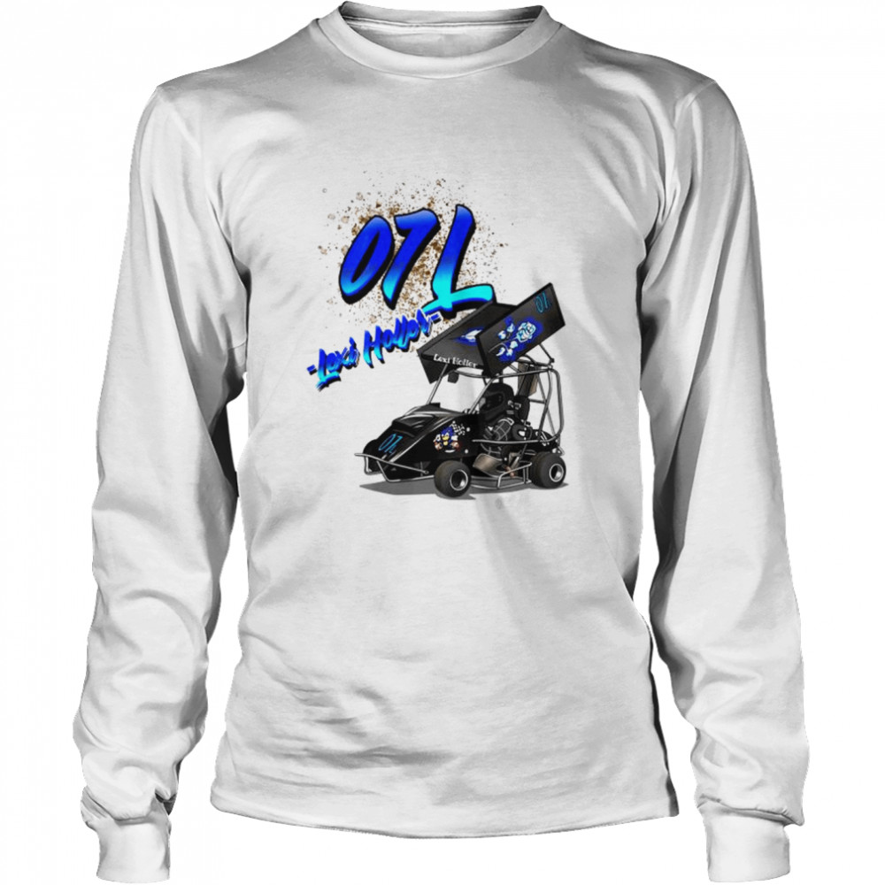 07L Outlaw Kart Racing T- Long Sleeved T-shirt