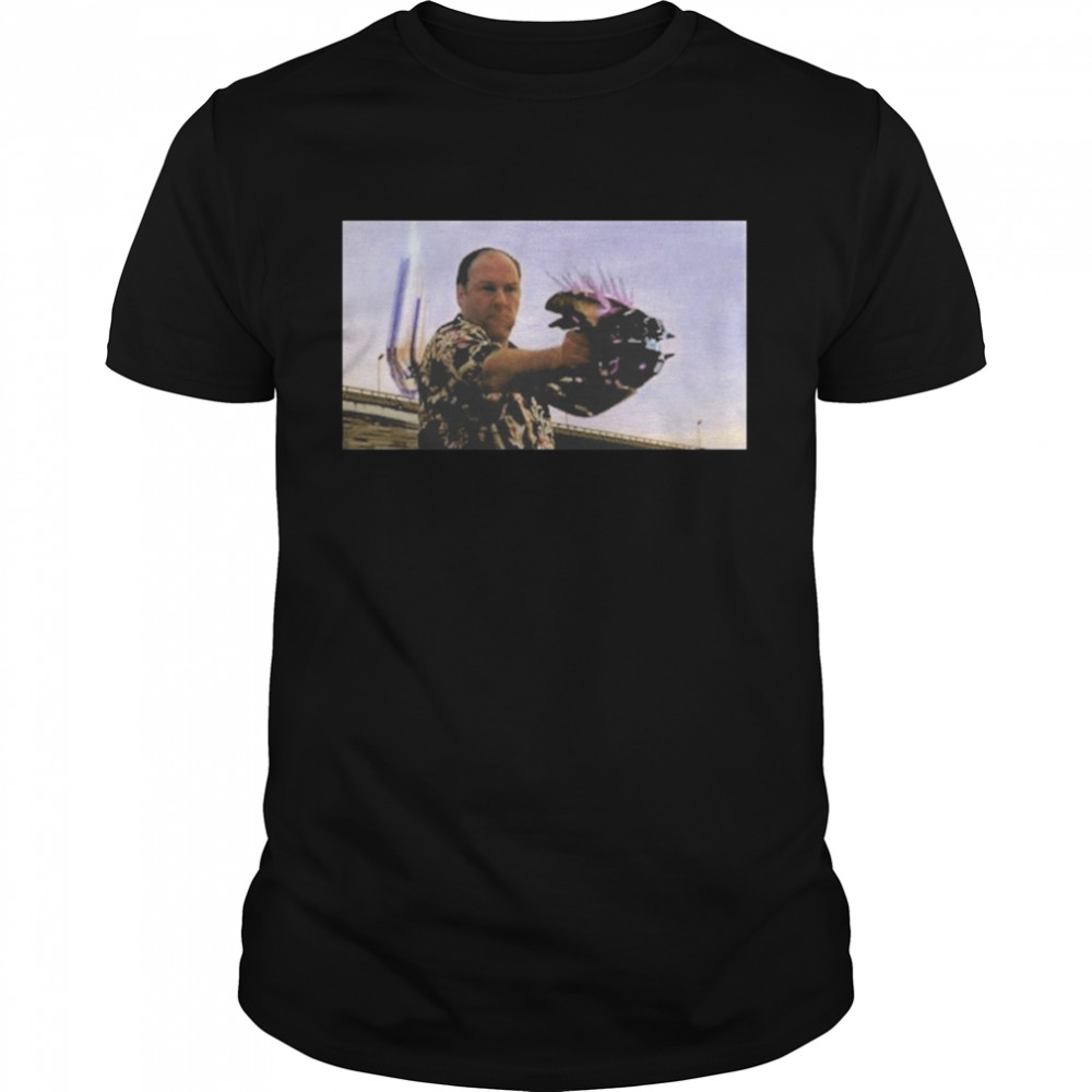 Halo Pics That Go Hard Tony Soprano With A Needler  Classic Men's T-shirt