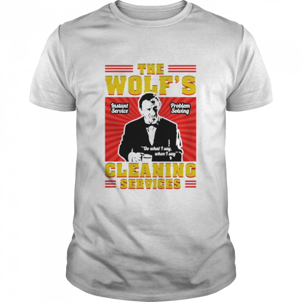 The wolf’s Cleaning services vintage shirt
