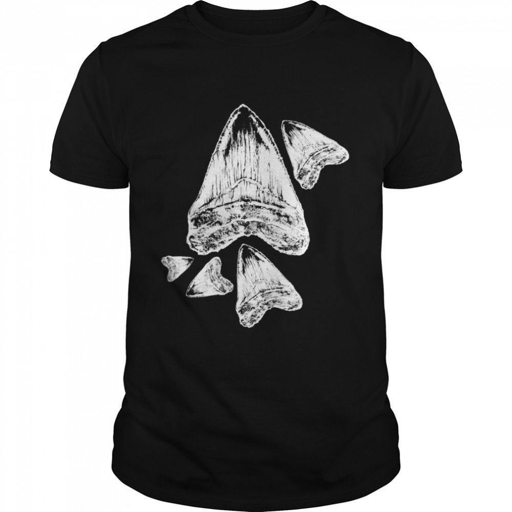 Fossil collectors Megalodon Shirt