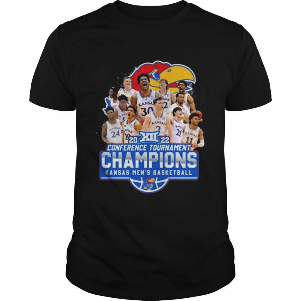 Kansas Jayhawks 2022 conference Tournament champions shirt Classic Men's T-shirt
