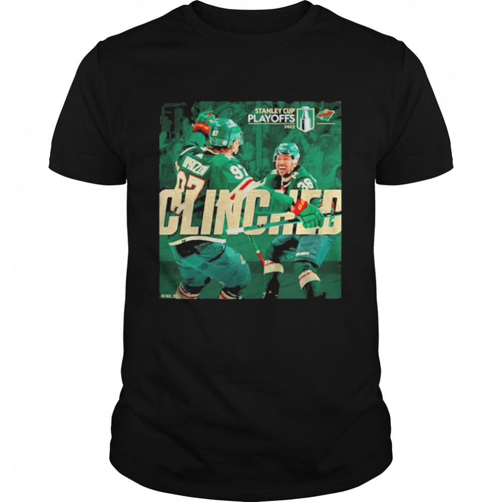 Minnesota Wild Clinched Stanley Cup Playoffs 2022  Classic Men's T-shirt