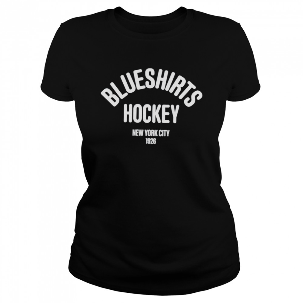 Blueshirts hockey new york city 1926 shirt Classic Women's T-shirt