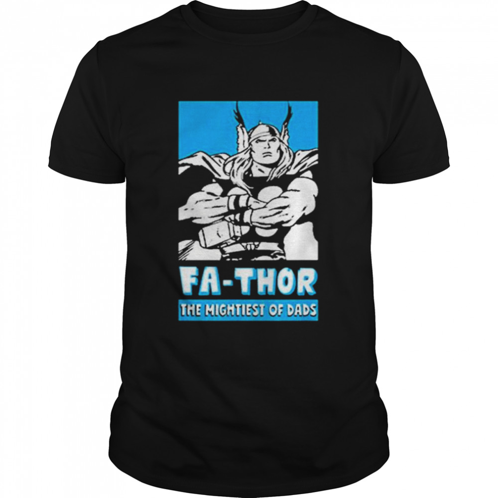 Marvel Thor father’s day not regular dadfaThor mightiest of dads shirt Classic Men's T-shirt