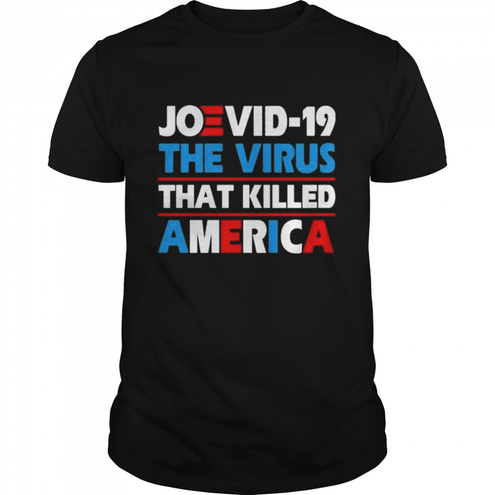 Joevid-19 the virus that killed america shirt Classic Men's T-shirt