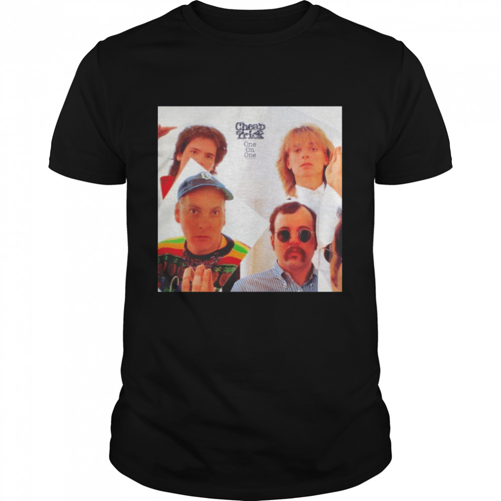 Cheap Trick One On One Album Cover  Classic Men's T-shirt
