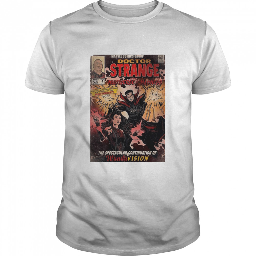 Doctor Strange Comic The Multiverse Madness shirt Classic Men's T-shirt