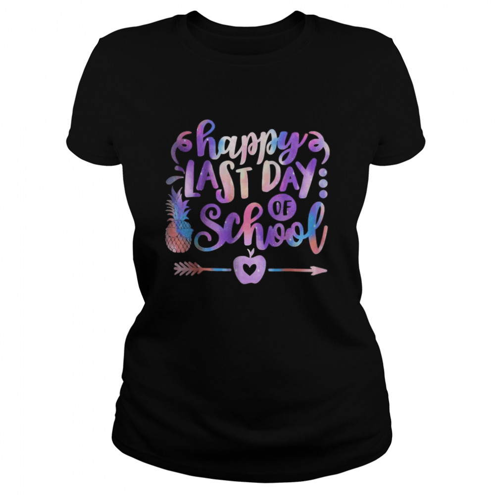 Happy Last Day Of School Summer Vacation T- Classic Women's T-shirt