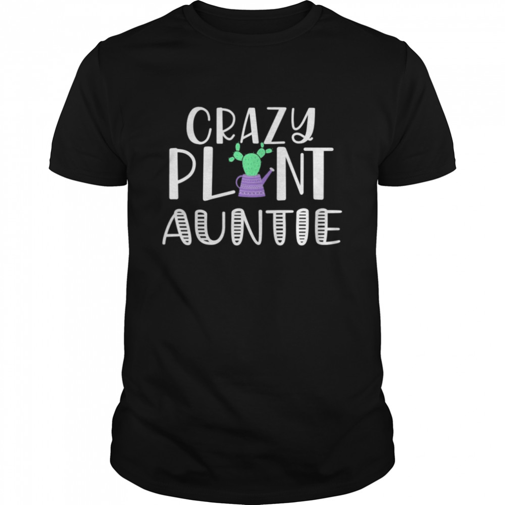 Crazy Plant Auntie  Classic Men's T-shirt