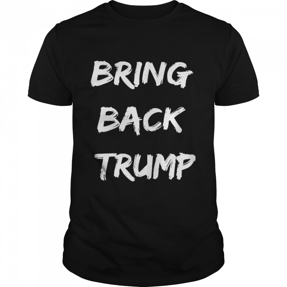 Bring back Trump 2024 free speech in America usa shirt Classic Men's T-shirt