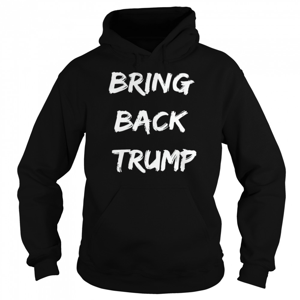 Bring back Trump 2024 free speech in America usa shirt Unisex Hoodie