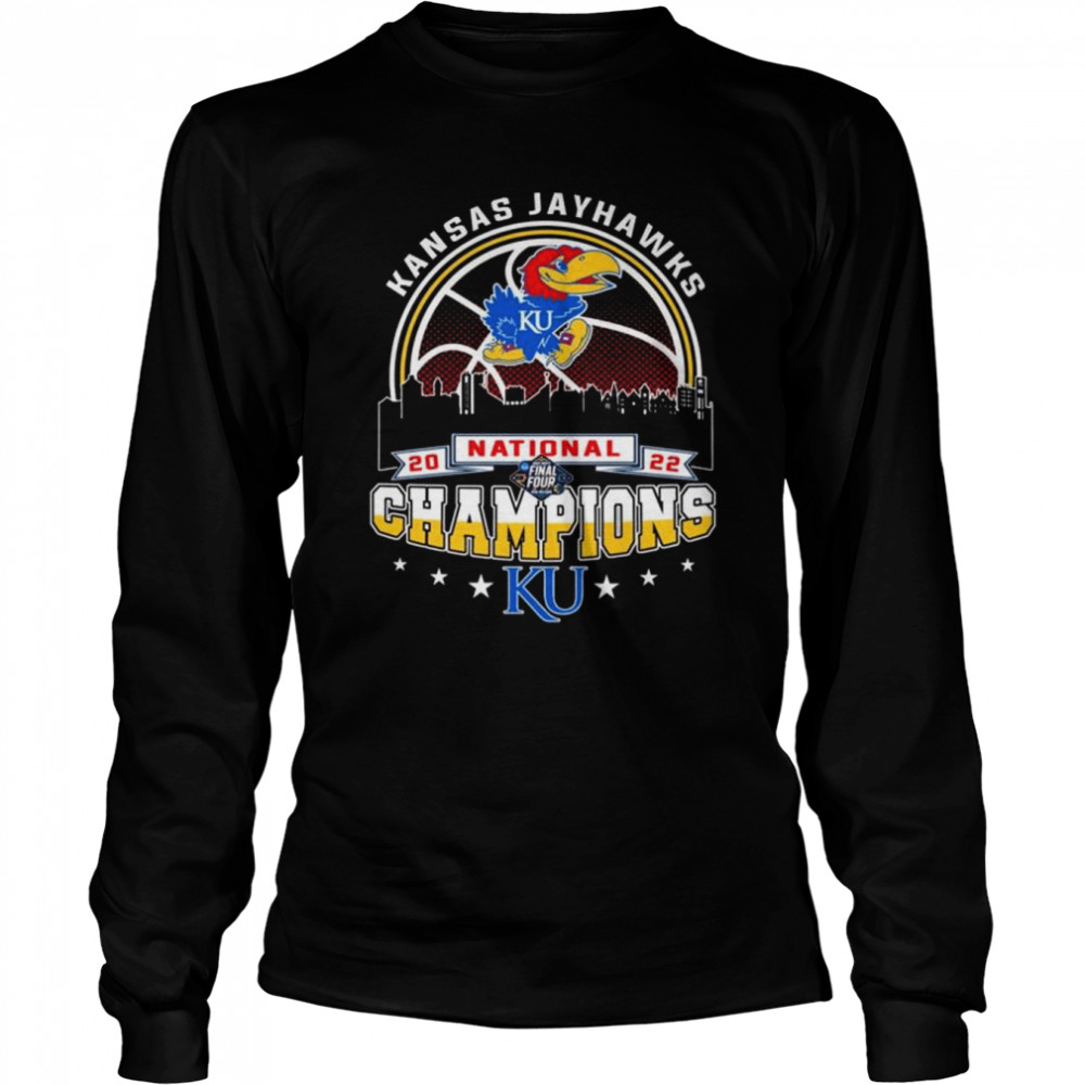 Kansas Jayhawks 2022 National Champions shirt Long Sleeved T-shirt
