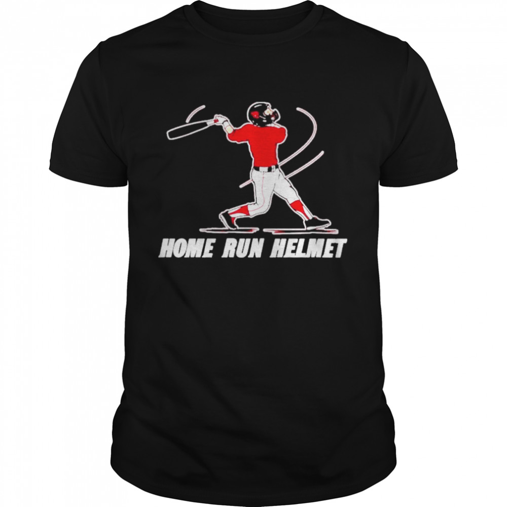 Home run helmet barstool louisville lou homerun shirt Classic Men's T-shirt