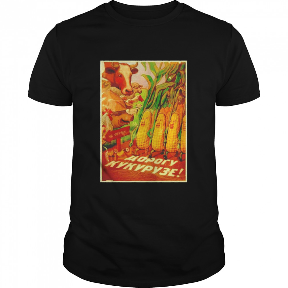 Soviet Corn Soviet Visuals shirt Classic Men's T-shirt
