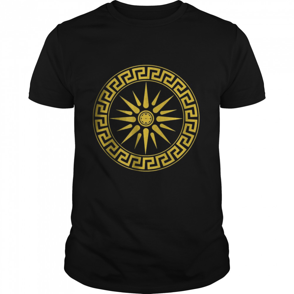 Star Of Vergina Macedonian Sun shirt Classic Men's T-shirt