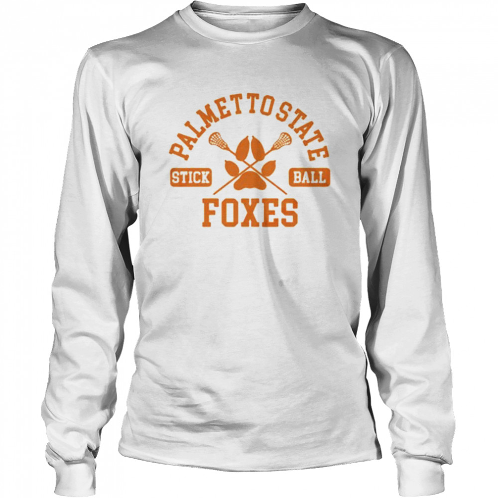 Palmetto state stickball foxes shirt Long Sleeved T-shirt