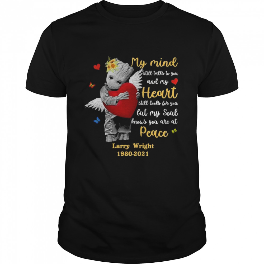 The Groot my mind still talks to your and my Heart shirt Classic Men's T-shirt