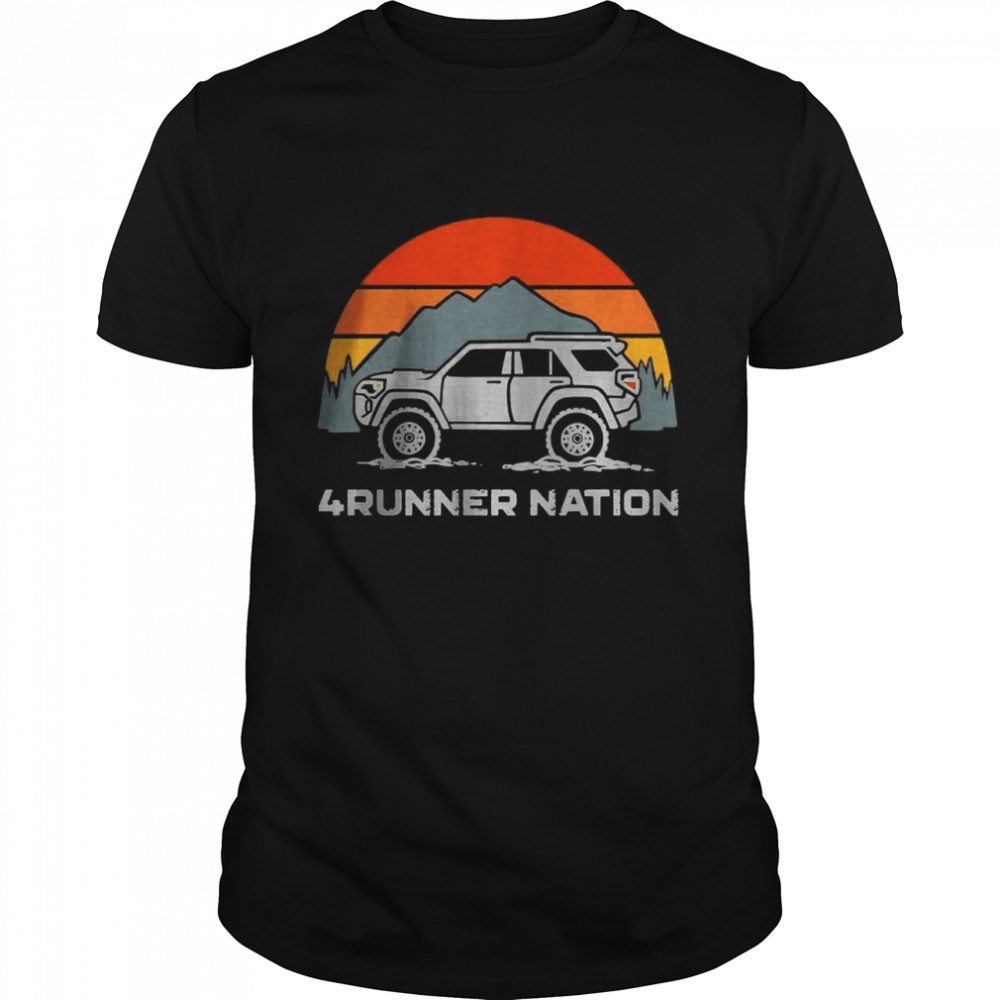 5th Gen 4Runner Heritage Sunset Vibes 4Runner Nation T- Classic Men's T-shirt