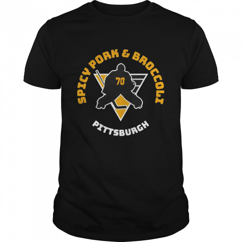 Louis Domingue Pittsburgh Penguins Spicy Pork and Broccoli shirt