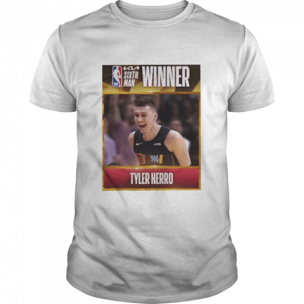 Tyler Herro Winner Sixth man NBA T-Shirt