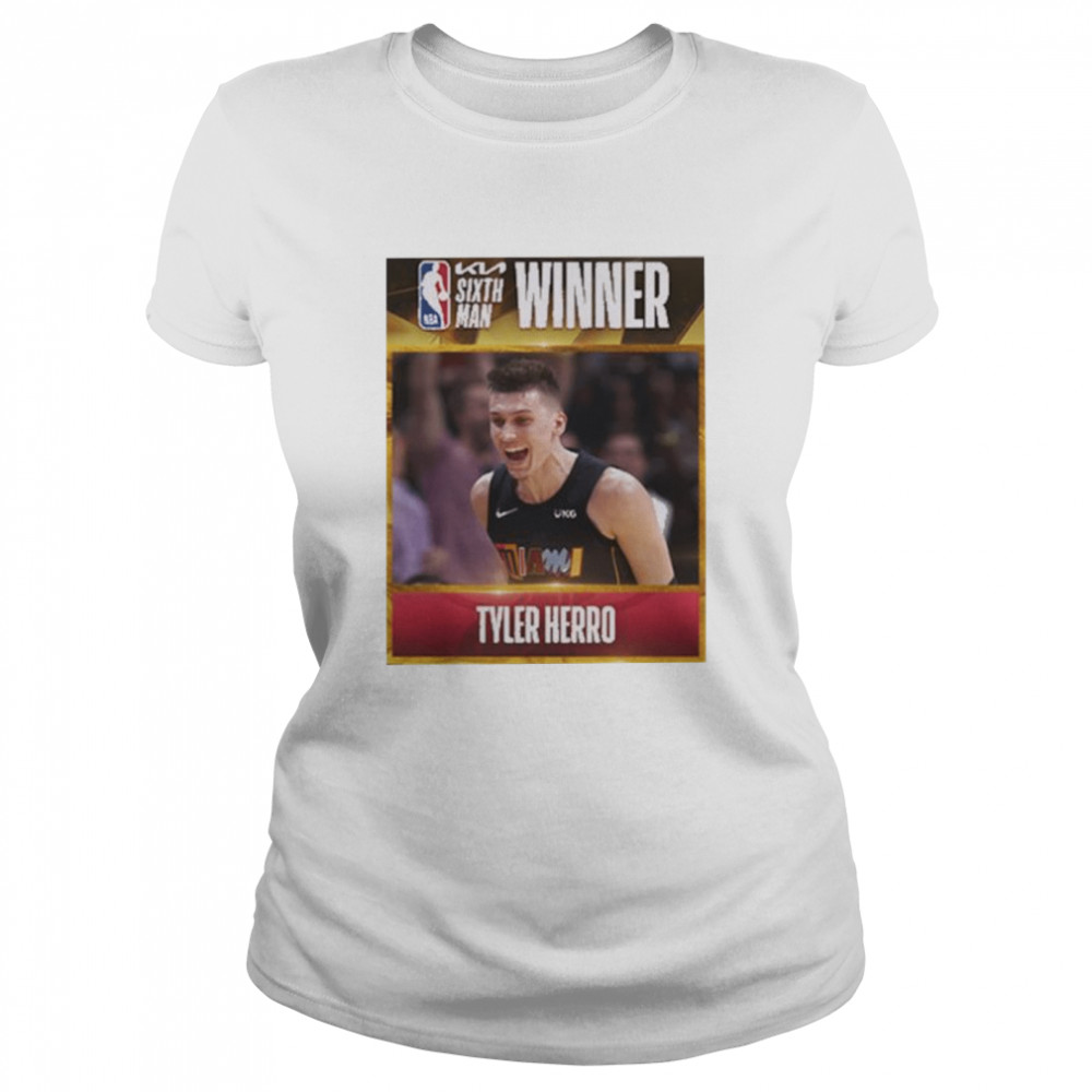 Tyler Herro Winner Sixth man NBA T- Classic Women's T-shirt