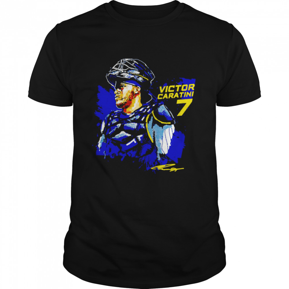 Victor Caritini MLBPA Milwaukee Baseball signature shirt Classic Men's T-shirt