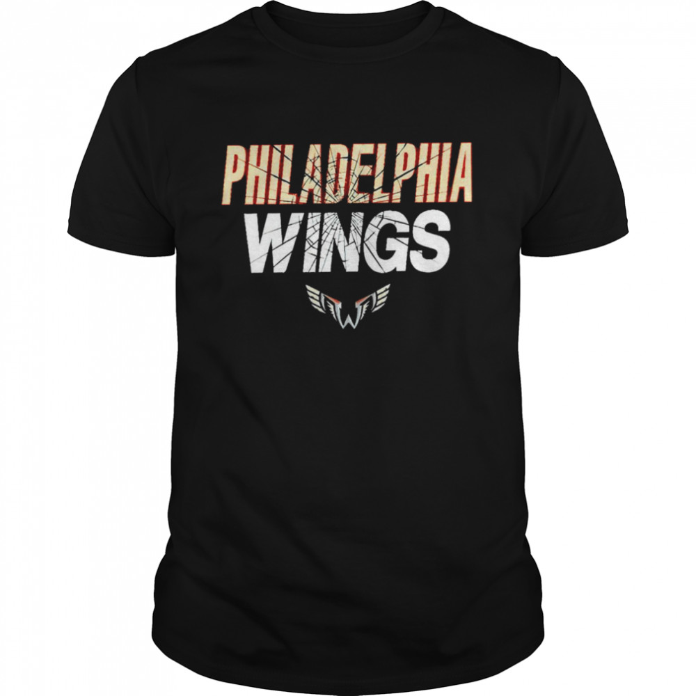 Philadelphia Wings team logo 2022 T-shirt