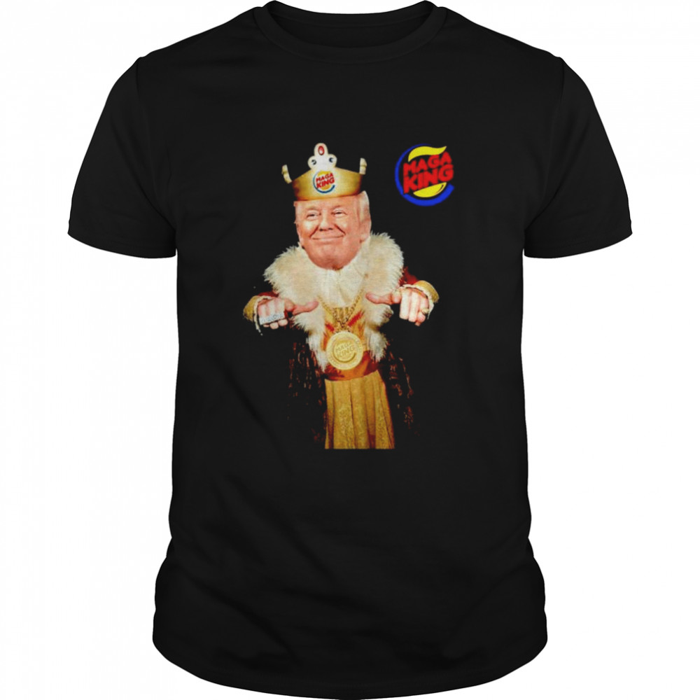 Trump Maga King Burger King shirt Classic Men's T-shirt