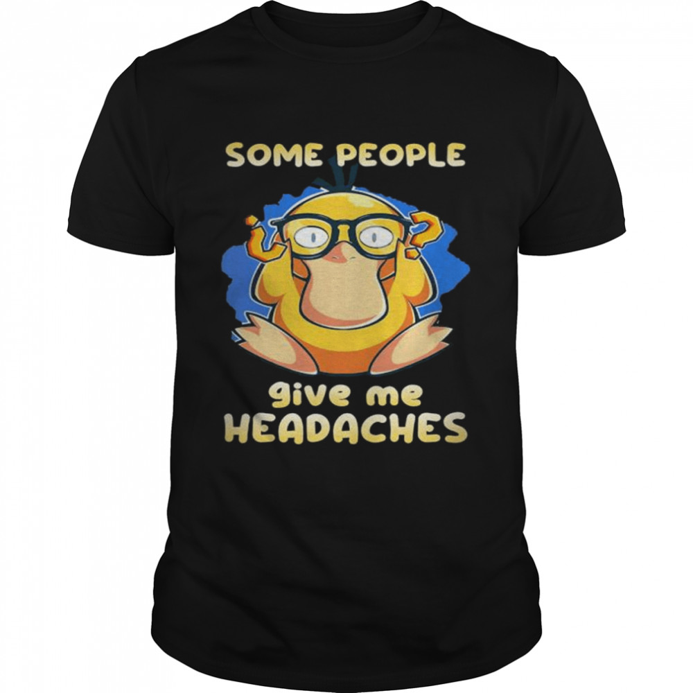 Pokemon some people give me headaches shirt Classic Men's T-shirt