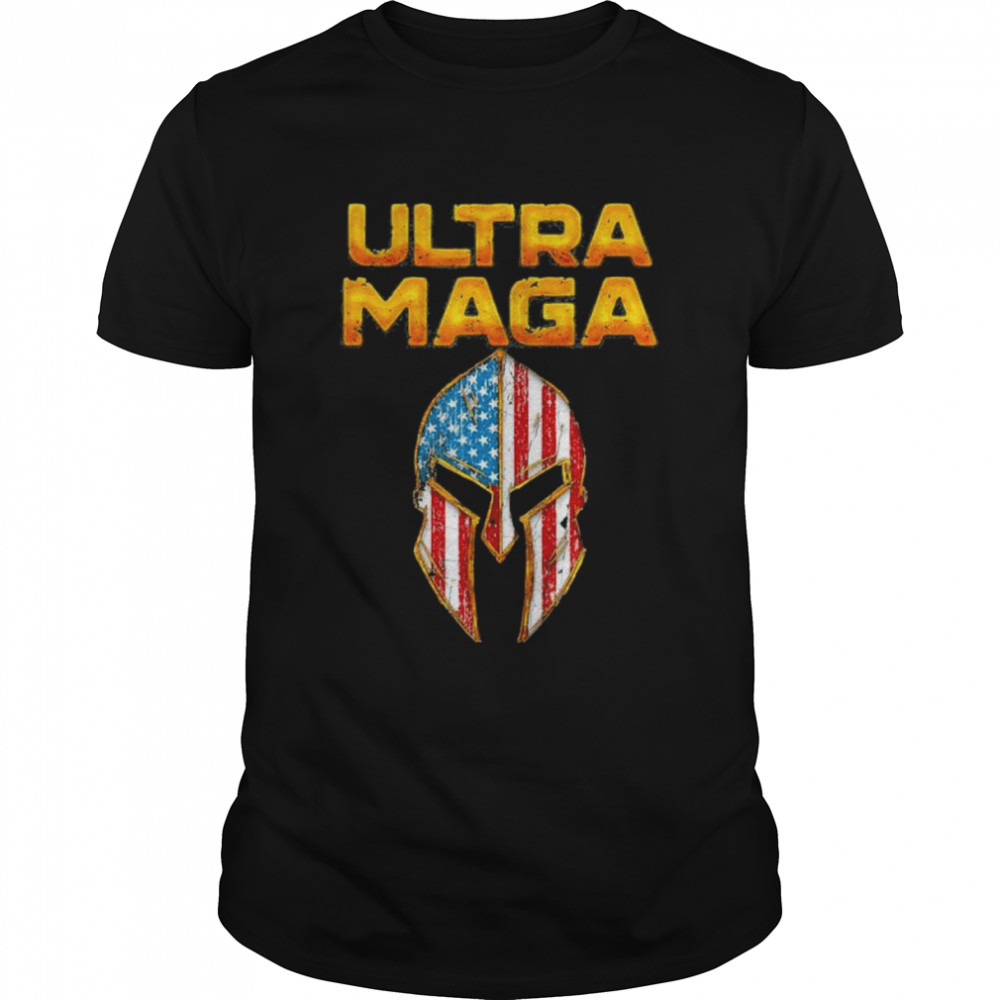 Ultra maga proud ultramaga patriotic American 1776 shirt Classic Men's T-shirt