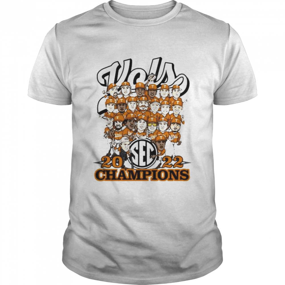 Volshop 2022 sec baseball champions caricature shirt Classic Men's T-shirt