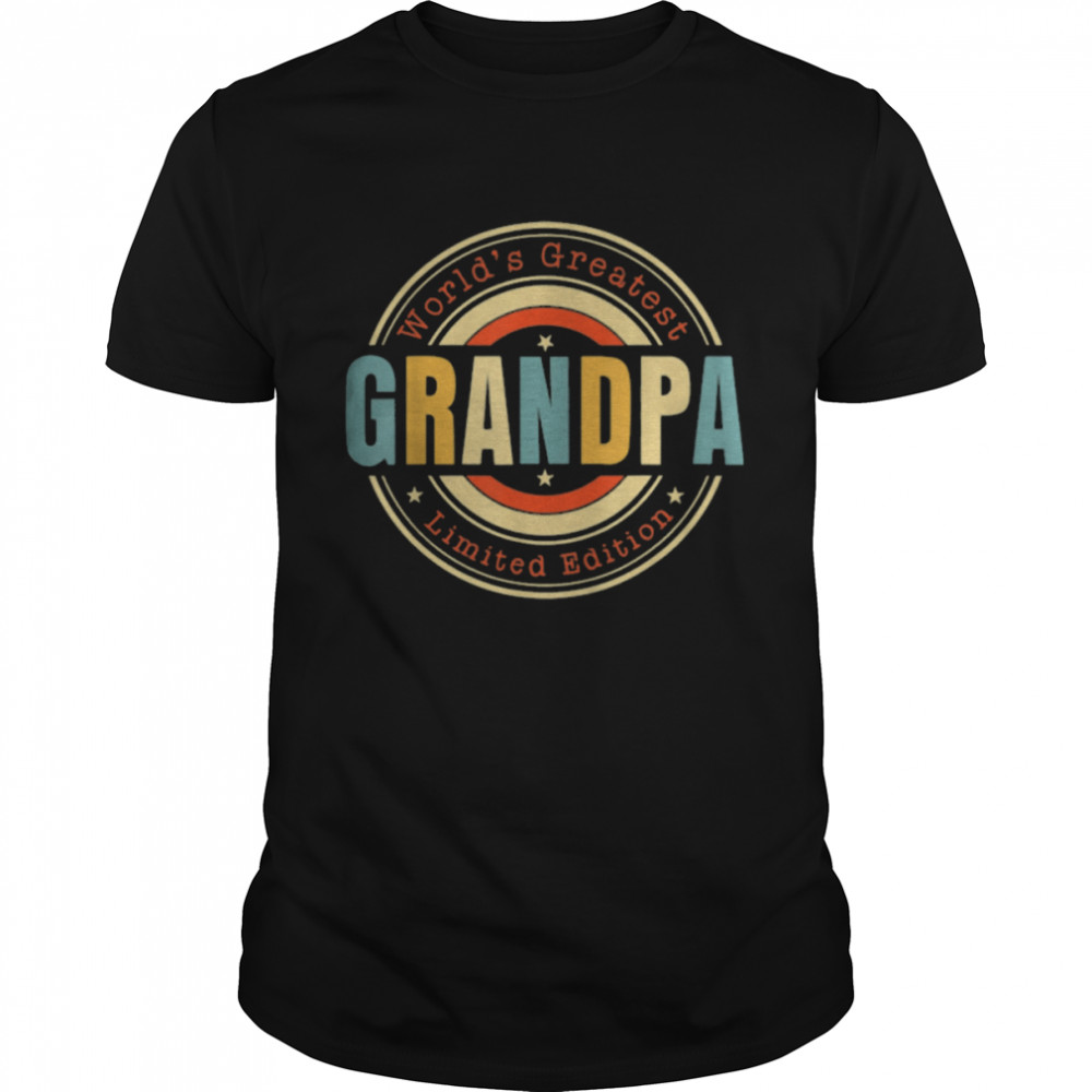 World’s Greatest Grandpa Limited Edition Father’s Day T-shirt Classic Men's T-shirt