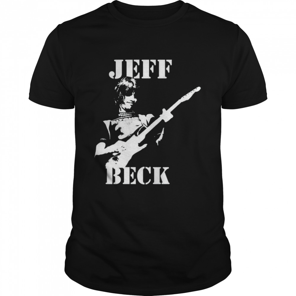 Jeff Beck The White Stencil sirt Classic Men's T-shirt
