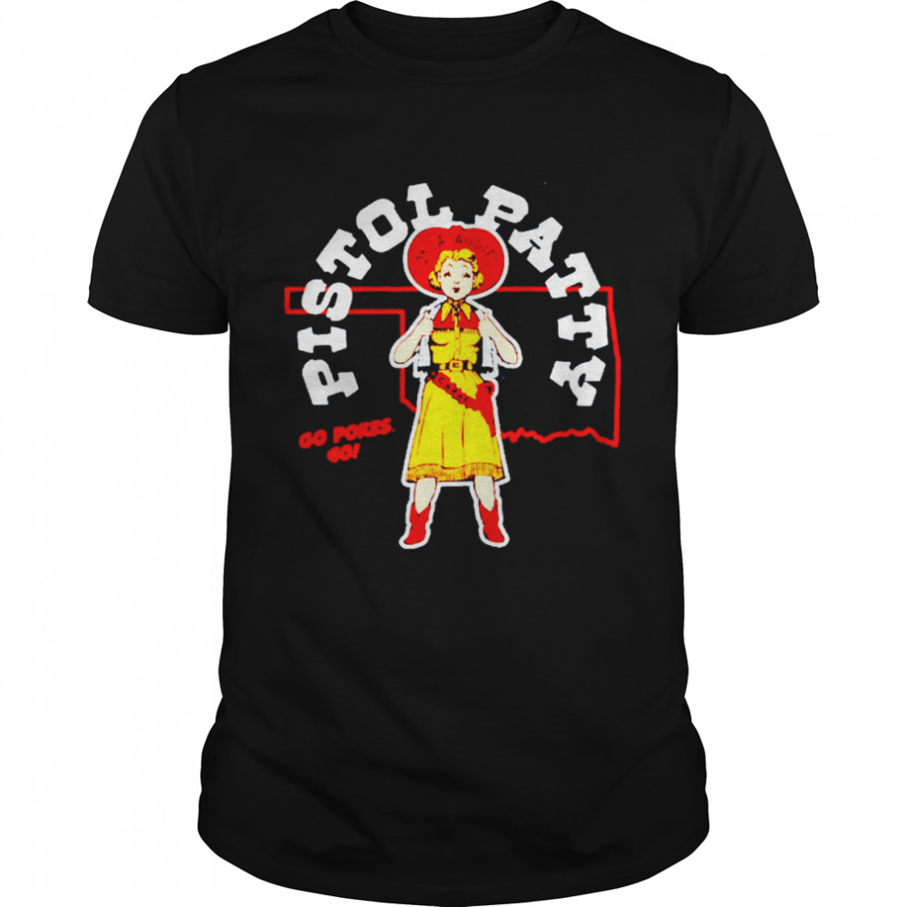 Oklahoma State Vintage Pistol Patty Go Pokes Go shirt Classic Men's T-shirt