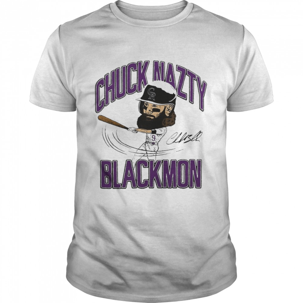 Rockies Charlie Blackmon Signature shirt Classic Men's T-shirt