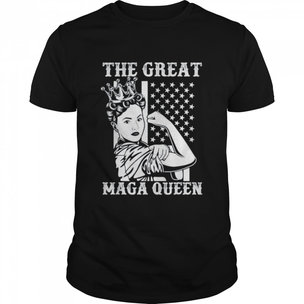 The Great Maga King Maga Queen Ultra Maga Proud Trump Girl T- Classic Men's T-shirt