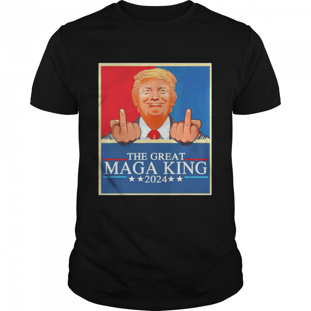 The Great Maga King Trump 2024 Republicans shirt Classic Men's T-shirt